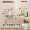Estante de baño tipo crema, estante de baño de pared sin taladro, estante de almacenamiento para lavabo de baño