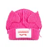 Loverboy Mismo Estilo que Wang Hedi Gorro Orejas de Cerdo Gato Tejido Gorro de Lana Coreano Nicho