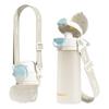 Taza de Agua con Popote de Silicona de Doble Uso Mogaobei 600ml Multicolor Resistente a la Temperatura Taza Portátil Venta al por Mayor Transfronteriza