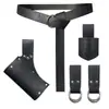 Riñonera YSFYSFTEMU con Forma de Barco Medieval, Estilo Vikingo Nórdico, Accesorio Retro de Cosplay