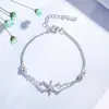 Pulsera Hexagonal Estilo Coreano Estrella de Hombre Moda para Mujer Pulsera de Circonita Diseño Sencillo de Nicho Regalo de Cumpleaños para Novia