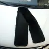 Bufanda de Piel Estilo Coreano para Hombres y Mujeres Otoño e Invierno Espesa Larga Imitación de Piel de Conejo Chal Doble Uso AliExpress Bufanda Cálida