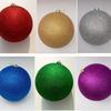Grande bola de Natal eletroplatada bola glitter em pó cebolinha pó glitter bola fosco bola decorativa onda diâmetro da bola 3CM-60CM