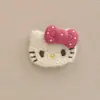 Parche Pequeño de Hilo con Lazo de Puntos de Colores Cabeza de Gato Accesorios DIY para Ropa Zapatos Calcetines Materiales al por Mayor