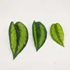 Fabricante Simulação Planta Combinando Materiais Acessórios Parede de Plantas Verdes Artificiais Decoração Planta de Plástico Gramado Buquê de Flores Artificiais Folhas Atacado