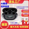 Auriculares Bluetooth Populares de Conducción Ósea con Clip para Oreja y Traducción IA Yyk-Q80 Nuevo Clip para Oreja Transfronterizo con Batería de Larga Duración