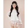 Ahora Disponible: Conjunto vintage de lunares sin hombros, conjunto de dos piezas de top y falda de estilo japonés, limpio y suave, para figuras petite en otoño