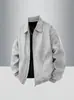 Chaqueta de trabajo retro americana para hombre, nuevo estilo primavera y otoño 2026, top de marca elegante y moderno, chaqueta cortavientos con cuello de solapa