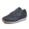 Comércio Exterior Sapatos Femininos de Tamanho Grande Tênis Casuais Esportivos para Mulheres 2025 Outono Novos Saltos Plataforma com Lantejoulas Sapatos Respiráveis com Strass para Mulheres