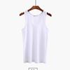Chaleco de Algodón Puro para Hombres de Mediana Edad y Ancianos Papá Camiseta sin Mangas de Verano Todo Algodón Camisola Capa Base Camiseta Interior para Ancianos Camisa para Papá Anciano