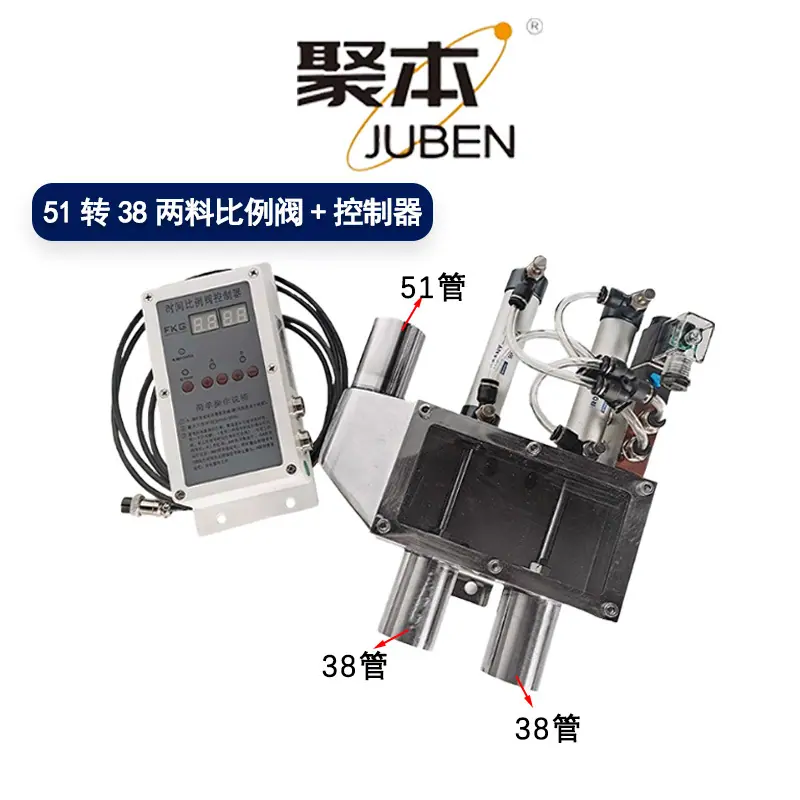 51转38两料比例阀+控制器