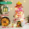 Decoración Navideña Palo Retorcido Árbol de Navidad Hecho a Mano Kit de Materiales DIY Decoración para Ventana Escritorio Regalo Navideño Creativo