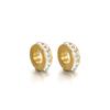 Acero Inoxidable Dorado Cuenta Agujero Grande Broca de Punto 5.5mm Collar DIY Pulsera Colgante Accesorios de Cuentas Transfronterizo