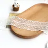 Produza múltiplos estilos de renda lisa fina de poliéster para vestidos de boneca DIY fada Lolita acessórios de renda largos