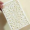 Gipsofila transfronteiriça lábio unha unha falsa piercing de nariz falso 3456mm pasta de pérola maquiagem de beleza pasta facial pasta de maquiagem arte de unha pasta de diamante