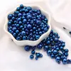 3-8mm ABS Furo Reto Pérolas de Imitação Redondas Contas Artesanais DIY Pulseira Colar Materiais para Miçangas Acessórios de Vestuário