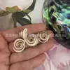 Materiales para Joyería Accesorios para Pulseras Collares Colgante de Borde Chapado Estrella de Mar Caracola Concha de Perla de Phnom Penh Galvanizado Materia Prima