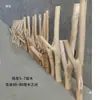Marco de escalada para gatos de madera maciza Poste principal Árbol para gatos DIY Tronco de madera natural Poste vertical Juguete de árbol para gatos Ahorro de espacio Soporte para pájaros