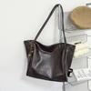Cross-border grande capacidade retro comutador bolsa feminina 2025 nova alta qualidade all-match única bolsa axila nicho bolsa tote