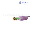 Cable de Señal de Comunicación Canbus de Campo Industrial Púrpura Altamente Flexible con Blindaje
