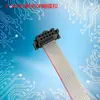 Cable IDC de Paso 2.54 Línea de Conexión Cable Plano Gris 2651 Cable de Pantalla LED/Jtag