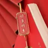 El Futuro es Prometedor Marcador Metálico Creativo Futuro Brillante Lista Dorada Marcador para Estudiante Estilo Chino Regalo Conmemorativo