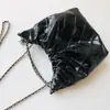 Bolsa Tote Padrão Diamante 26TB, Bolsa Hobo Fashion e Versátil, Mini Bolsa de Compras, Bolsa Feminina com Corrente Estilo Chanel, Tendência Retrô