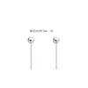 Mini Pendientes Pequeños de Botón Cuatro Estaciones Piercings Nasales Simples Versátiles Pendientes para Cartílago Auricular Cuidado del Agujero de la Oreja Pendientes Exquisitos de Circonita Verano Mujeres