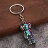 Chaveiro Criativo de Boneco Vila Sésamo Sino de Metal Pingente para Chave de Carro Moda Pequeno Presente para Homens e Mulheres Venda por Atacado