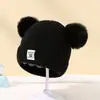 Gorros Infantiles, Gorros de Lana Cálidos para Bebés, Lindos Gorros de Lana para Niños y Niñas, Gorros de Bebé, Calentadores de Cuello, Stock Listo Venta al por Mayor