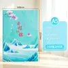 Cuaderno A5 cultural y creativo estilo chino con logo personalizado, adecuado para reuniones de oficina de negocios y como regalo, bloc de notas de alto valor estético