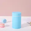 Nueva Taza Termo de Acero Inoxidable de Aspecto Elegante Mini Compacta Portátil de Bolsillo para el Hogar Dormitorio Desayuno Taza de Oreja de Plata