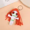 Boneco Vodu de Halloween Fio de Algodão Tricô Decoração de Atmosfera Presente Fio Boneco Múmia Vodu Estilo Americano