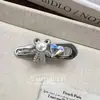 Presilha de Cabelo Prata Metalizada Vazada Estrela Urso Strass Moda Presilha Bico de Pato Lateral para Franja Acessório de Cabelo para Mulheres Atacado