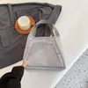 Bolsa Portátil Gran Capacidad Playa Exterior Impermeable Malla Portátil Almacenamiento Bolsa de Almacenamiento Bolsa para Artículos de Tocador de Natación Baño