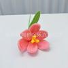 Tulipanes Florecientes, Ramos de Hilo de Flores Tejidos a Mano, Flores Artificiales, Flores de Ganchillo para el Día de San Valentín, Día del Maestro, Decoración del Hogar