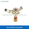 4 minutos 6 basculante de liga plástica ajustável 1 bico de rotação automática aspersor pássaro jardim relvado rega spray irrigação