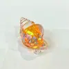 Llavero Colgante Creativo de Caracola de Pez Payaso Accesorios Adorno de Botella de Arena Movediza Concha Caja Ciega Bolsa Ciega Sorpresa Regalo Pequeño
