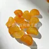 Pingente de Buda de Calcedônia Colorida Tipo Gelo Ágata Natural Doce Nuvem Auspiciosa Fechadura Pingente de Jade Raposa Corrente