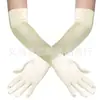 Accesorios para Mujer de los Años 1920 Spandex Satén Flocado Guantes de Charol Accesorios de Disfraz para Fiesta de Baile Transfronteriza en Stock