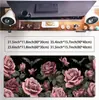 Alfombrilla de Ratón Floral de Amazon - Alfombrilla de Ratón de Oficina de Alta Calidad, Extra Grande para Teclado y Ratón de Computadora