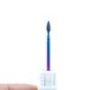 Cabezal de pulido de uñas de aleación de esmeril de color, taladro de extracción de uñas de pretratamiento ruso, cabezal de pulido de uñas, esmalte de uñas