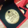 Beige Agua Moneda de Oro Princesa Por Favor Hazte Rica Moneda de Oro Mamá Te Quiero 50Mg Moneda de Oro Regalo del Día de la Madre