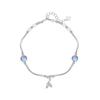 Pulsera de Cuentas de Cola de Pez de Plata Esterlina 925 Diseño Nicho Ins Lujo Accesible Pulsera de Piedra Lunar de Verano para Mujer Pulsera de Mejor Amiga