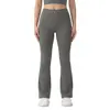 Pantalones de Yoga Acampanados con Sensación de Segunda Piel para Mujer, Pantalones Acampanados de Secado Rápido con Bolsillo Cargo Deportivo, Leggings Cropped de Cintura Alta para Levantar Glúteos
