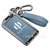 Adequado para chaveiro de cartão HiPhi Y Z de salto alto 2023 porta-cartão NFC concha de metal especial para carro fivela masculina e feminina