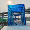 Plataforma de Lavado de Vehículos de Ingeniería Totalmente Automática Sitio de Construcción Lavadora de Coches Tanque de Lavado de Coches de Servicio Pesado Anticorrosivo Lavadora de Ruedas