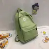 Mochila Escolar Nova para Estudantes de 2024 Estilo Coreano Mochila de Margarida Grande Capacidade Mochila de Viagem Coreana Suprimento para Feira Noturna