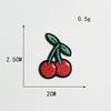 Jinxuan computador bordado etiqueta frutas pano adesivos bonito melancia cereja morango patch adesivos roupas acessórios bordados adesivos