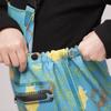Roupa de Brincar na Areia de Cor Sólida para Jardim de Infância Calças Impermeáveis com Galochas Calças de Água Calças de Comprimento Médio Calças de Chuva para Crianças para Travessia Marítima Praia
